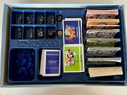 Photo of free Disney monopoly (Serangoon MRT station) #2
