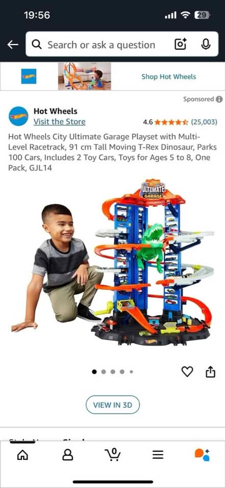 Photo of free Hot Wheels Toy (1 piece missing) (Eccles M30) #1