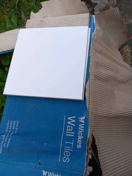 Photo of free white tiles 44 (Bevendean BN2) #1