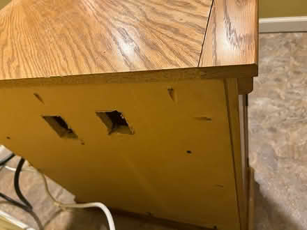 Photo of free Corner TV/Entertainment stand (Brookeville) #3