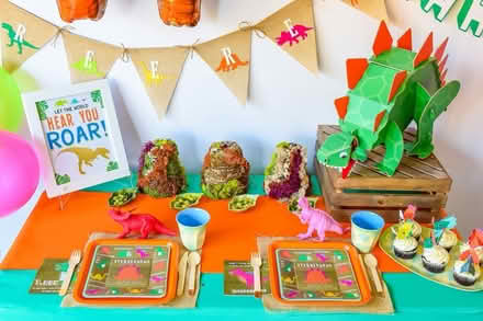 Photo of dinosaur decors birthday party (Anaheim) #4