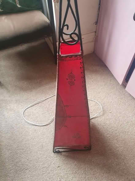 Photo of free Red pyramid lamp (M16) #2