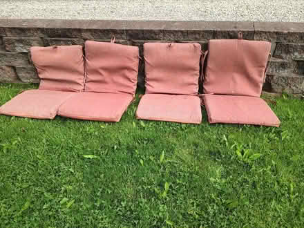 Photo of free Outdoor cushions (Waterford) #3