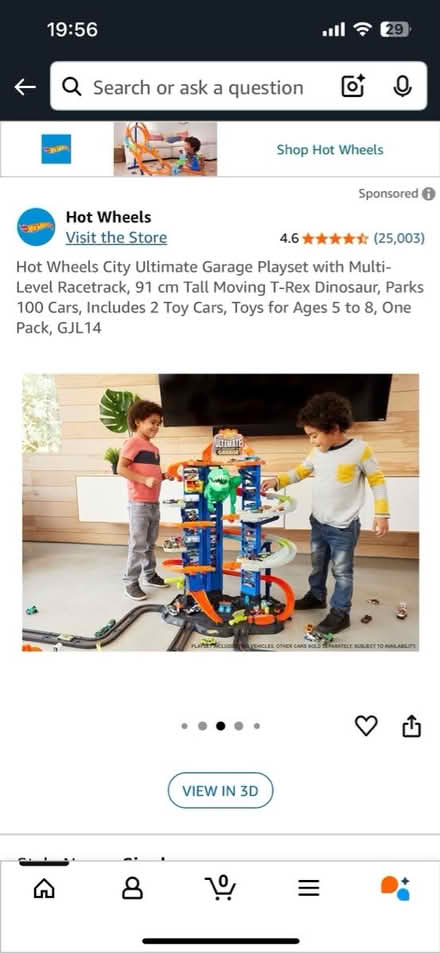 Photo of free Hot Wheels Toy (1 piece missing) (Eccles M30) #2