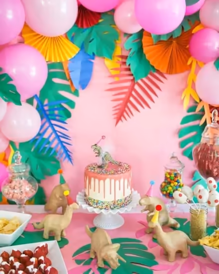 Photo of dinosaur decors birthday party (Anaheim) #2