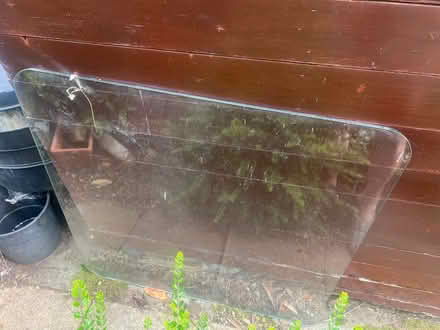 Photo of free Ikea glass table top 90cm square (Downhead Park MK15) #1