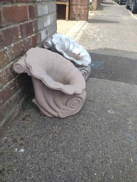 Photo of free Pair of garden planters (Bournemouth, BH7) #2