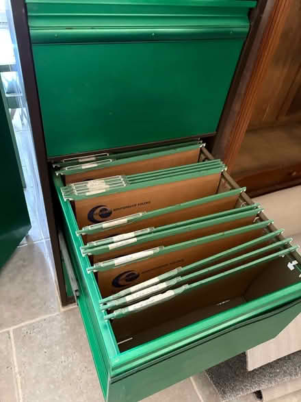 Photo of free Filing cabinet - metal (Brize Norton - OX18) #3