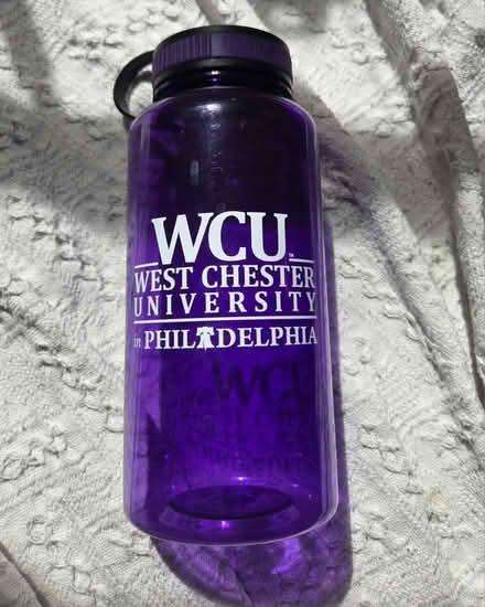 Photo of free West Chester U. (WCU) Water Bottle (Southwest Center City (GradHo)) #1
