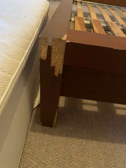 Photo of free IKEA king size bed (Muswell Hill) #2