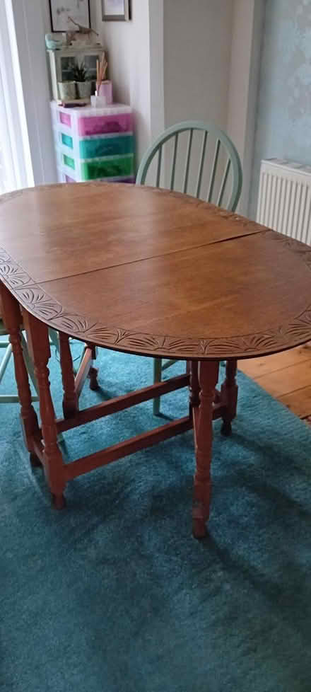 Photo of free Lovely oak gate-leg table (Highams Park E4) #1