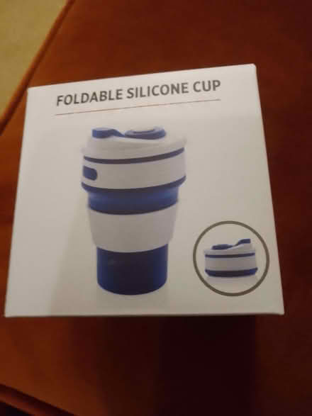 Photo of free Foldable silicone coffee cup (Summertown OX2) #1