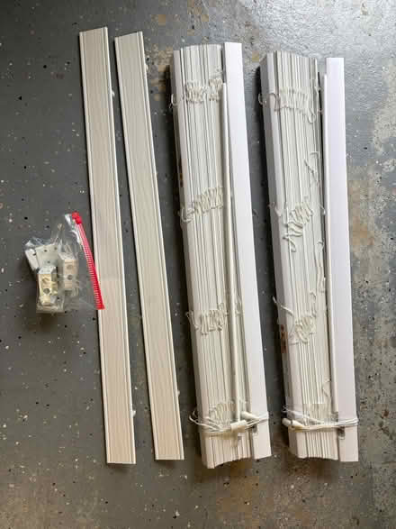Photo of free PVC Slat Blinds (2) (Whitehouse Station) #2