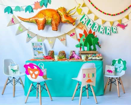 Photo of dinosaur decors birthday party (Anaheim) #1