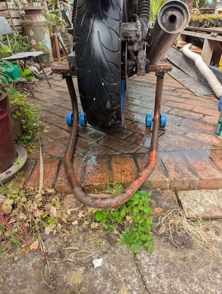 Photo of free Motorbike rear paddock stand (Portslade by Sea BN41) #2