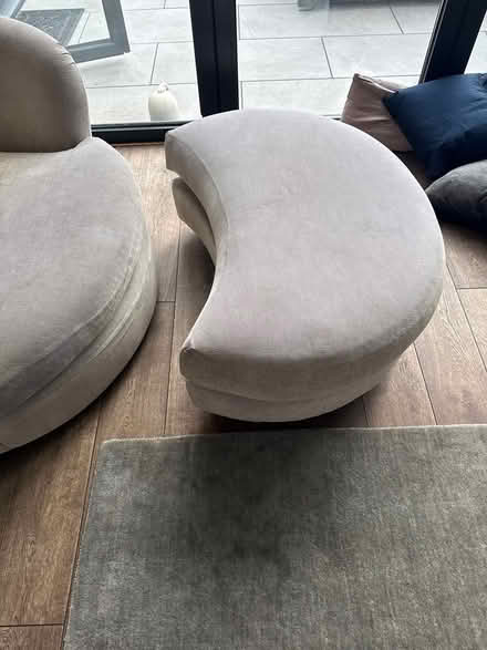 Photo of free Two seater rotating sofa arm chair (Poole) #2