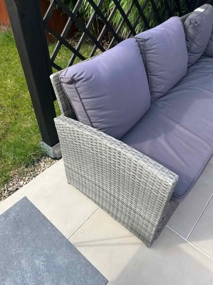 Photo of free Rattan corner sofa (Ham KT2) #2