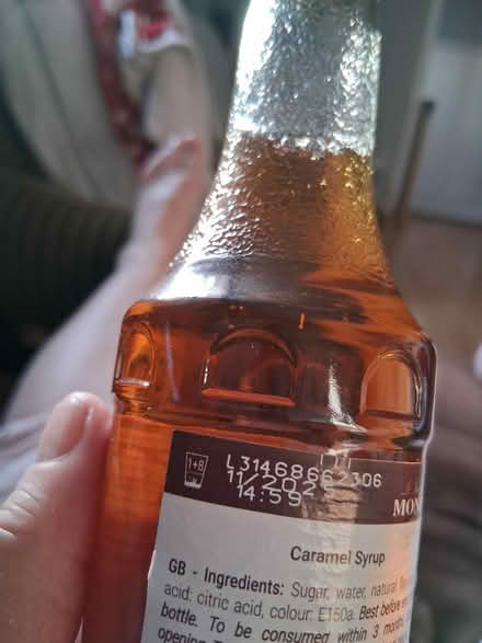 Photo of free Monin syrup for coffee (Tonbridge) #2