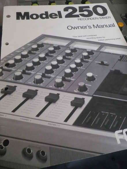 Photo of free Fostex Recorder/Mixer Model 250 (Ware SG12) #2
