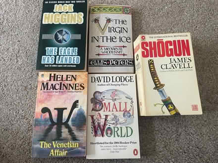 Photo of free 5 mixed genre books (Longbarn WA2) #1