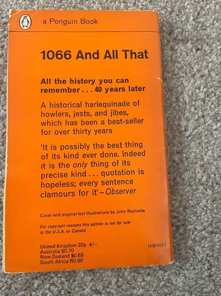 Photo of free “Do you still miss your husband” and “ 1066 and all that” (Longbarn WA2) #2