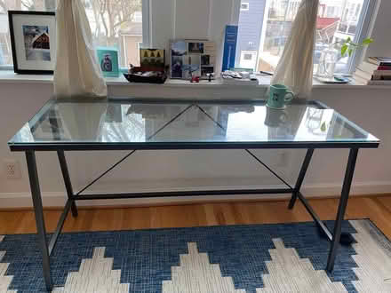 Photo of free Glass desk (NW DC) #1
