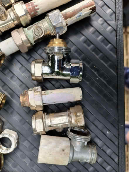 Photo of free Radiator valves and plumbing bits (Ware SG12) #1