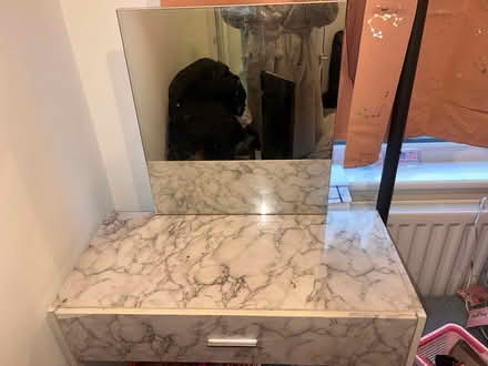 Photo of free Dressing table with mirror (SE25) #1