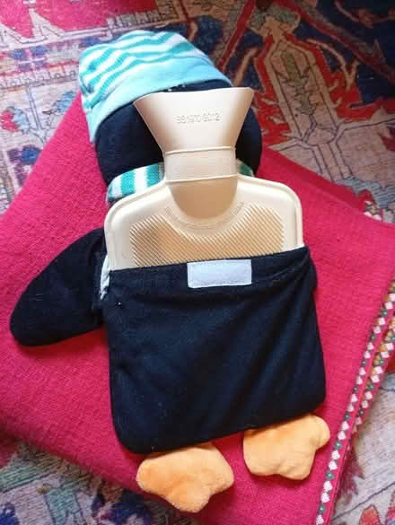 Photo of free Hot water bottle & cover (Buxworth SK23) #2