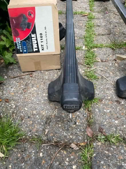Photo of free Thule roof bars (Lee green) #1