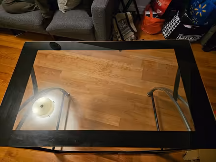 Photo of free Glass table (Yonge & Bloor) #3