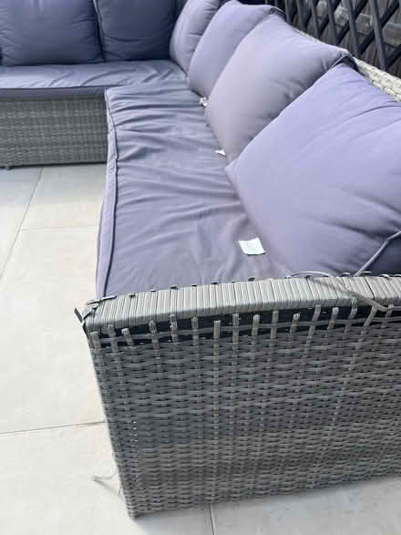 Photo of free Rattan corner sofa (Ham KT2) #4