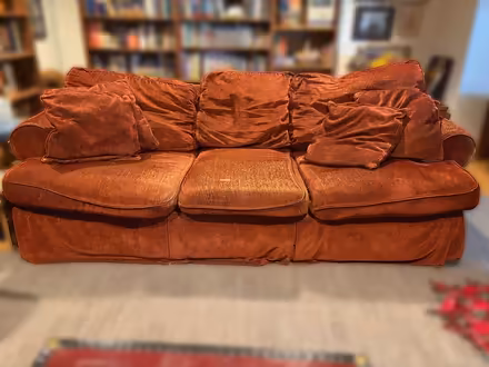 Photo of free couch - can deliver (Slaterville Springs/Dryden) #1