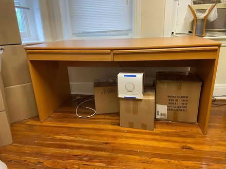 Photo of free IKEA executive desk: 2 drawers (Elkins Park, Old York Road) #1