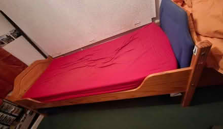Photo of free Single pine bed (leominster) #1