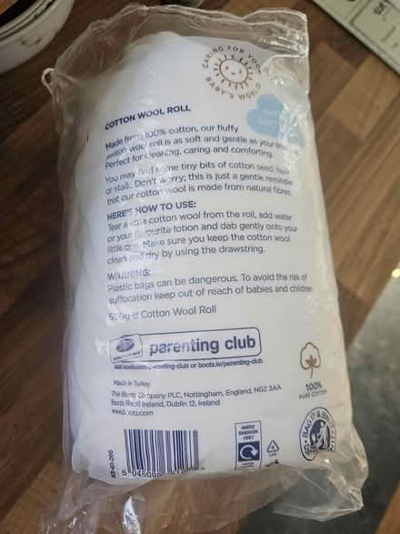 Photo of free Boots Cotton Wool 500g (Neston near Station CH64) #2