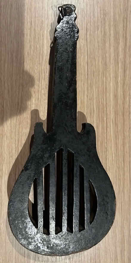 Photo of free Small decorative guitar with hooks (Valencia Avenue, Sunnyvale) #3