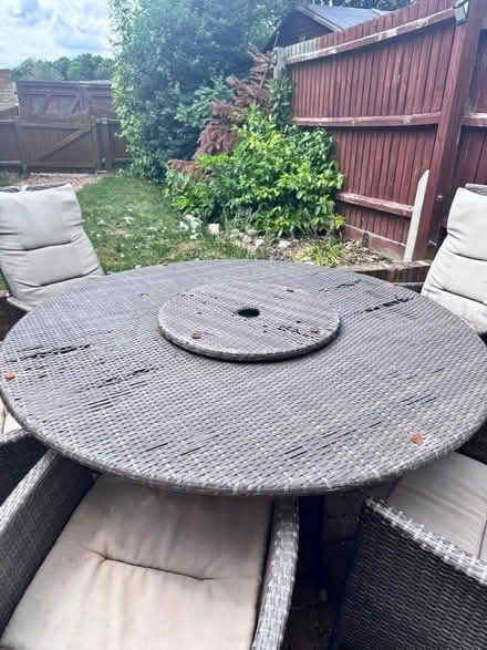 Photo of free Garden table and chairs (Swavesey CB24) #2