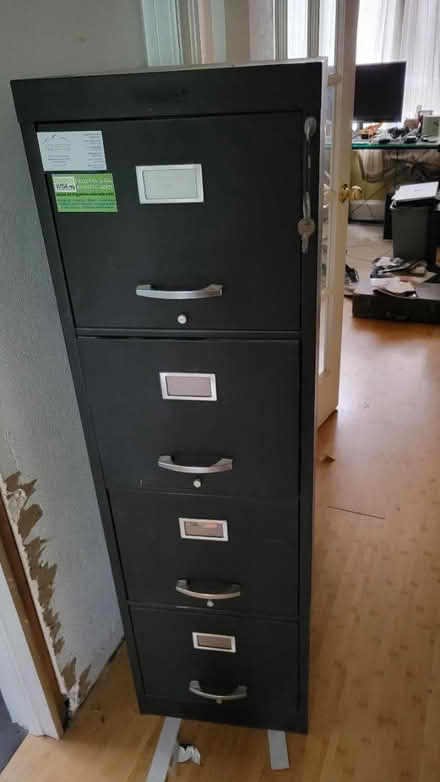 Photo of free Metal file cabinet (Westminster) #1
