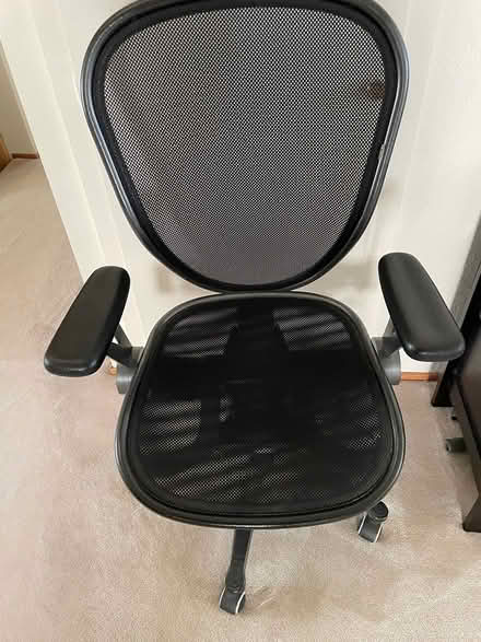 Photo of free A high quality sturdy mesh chair (Near De Anza College) #1