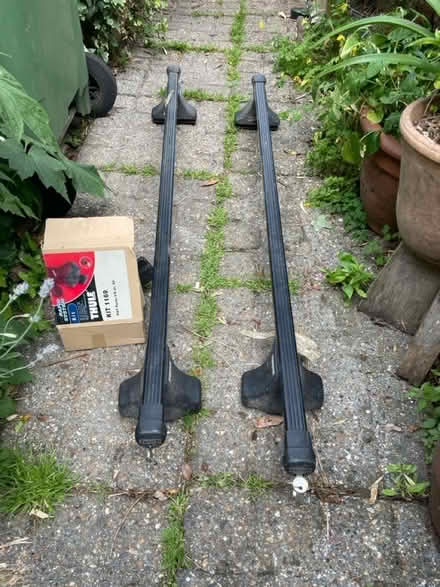 Photo of free Thule roof bars (Lee green) #2
