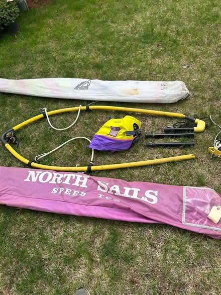 Photo of free Windsurfing Sails and Boom (Douglas, MA) #1