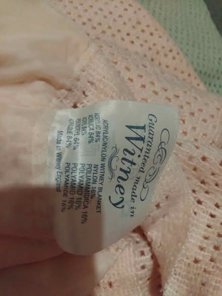 Photo of free 2 huge vintage blankets (ware SG12) #3