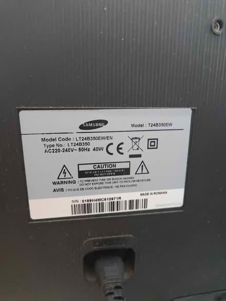 Photo of free Samsung TV (Thornton Heat CR03) #2