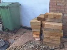 Photo of free Garden sleeper offcuts (Highley WV16) #1