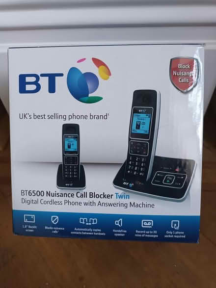 Photo of free BT cordless phone&ansaphone (OL4 Grasscroft) #1