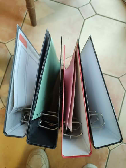 Photo of free 4 lever arch files (Oxford-Freegle CGA OX3) #1