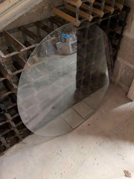 Photo of free Circular glass table top (Tetbury GL8) #1
