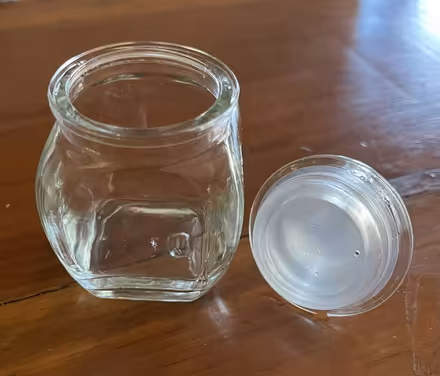 Photo of free Small glass jar (Sandy Hook) #2