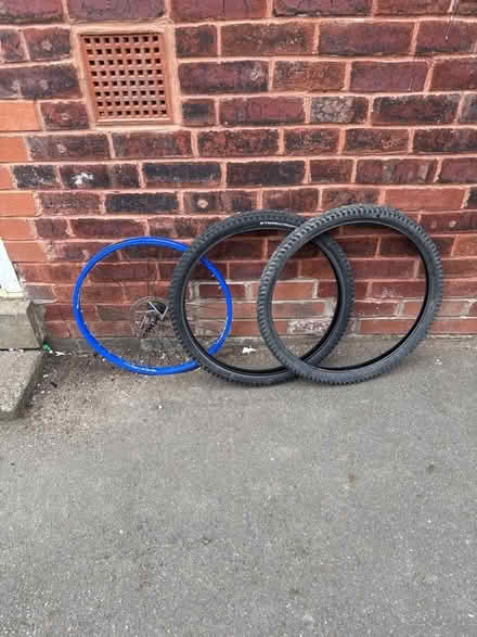 Photo of free Bike wheel and tyres (Bramley LS12) #1